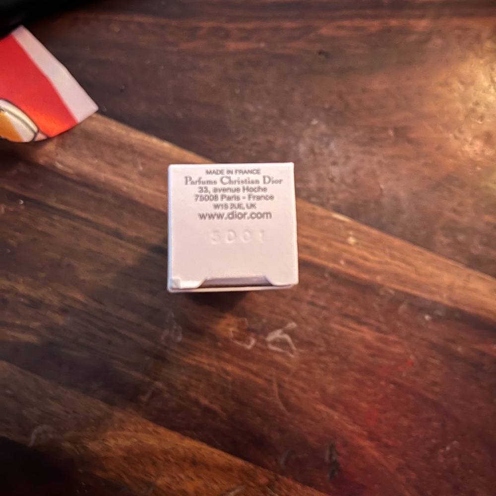 Authentic Christian Dior Mini Tote Bag with Printed Silk Twilly - Picture 9 of 16